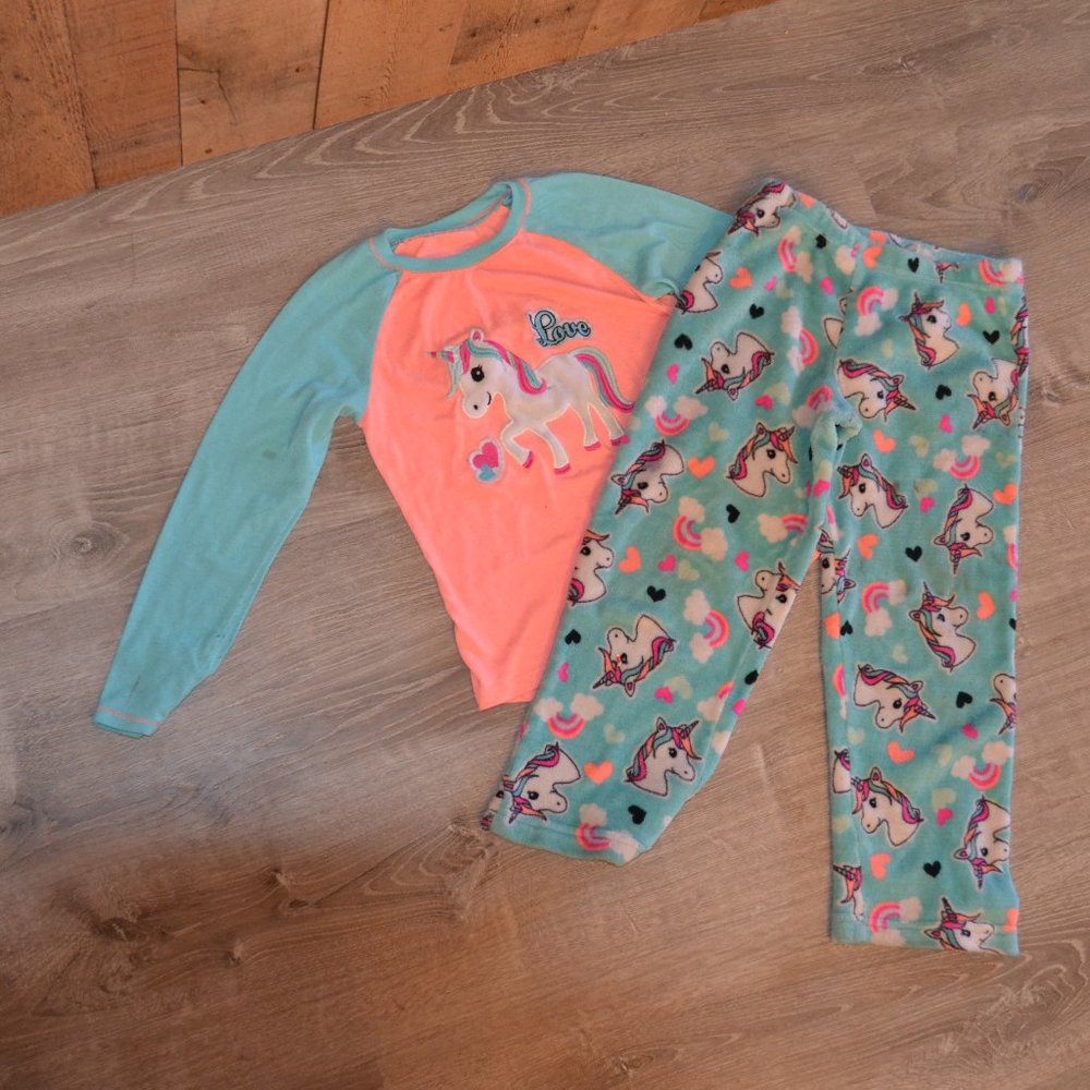 Kid unicorn PJ set